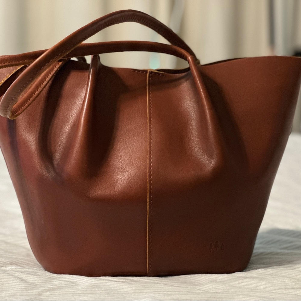 Portland Leather Goods Devon Tote Chestnut